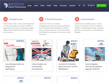Tablet Screenshot of centro-formazione.it
